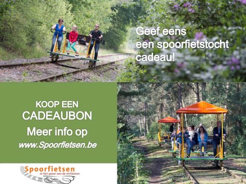 Geef eens een spoorfietstocht cadeau!